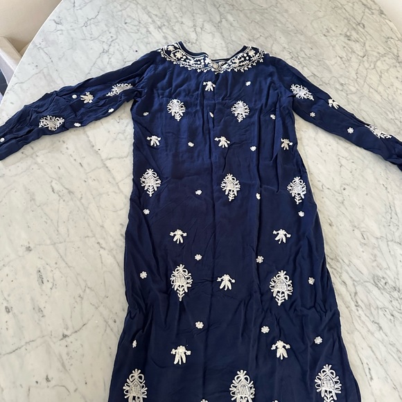 Navy Boho Melissa Obadiah Coverup - Picture 5 of 8